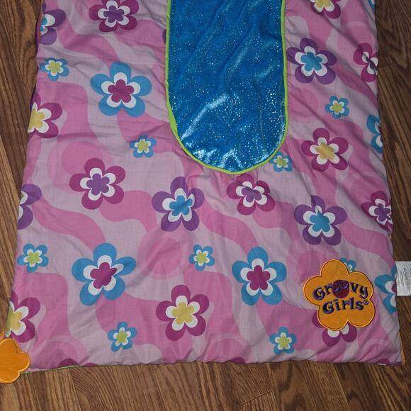 Vintage Groovy Girls Child Size Sleeping Bag - Picture 9 of 11